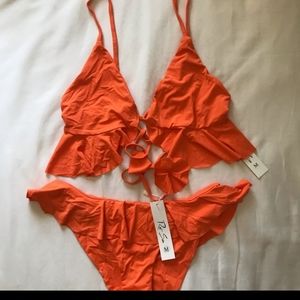 Riot Swim Orange Bikini